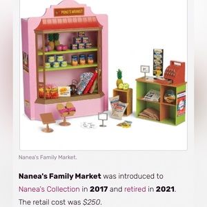Nanea’s family market play set